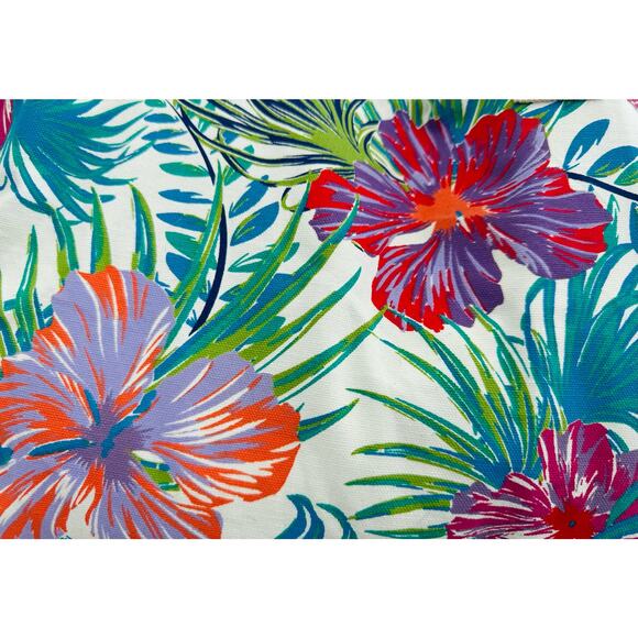 Beach Bag Tote, Ocean floral Beach Bags Pool Bag Shoulder Travel Tote - Picture 5 of 9